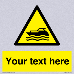Custom Warning motorised watercraft